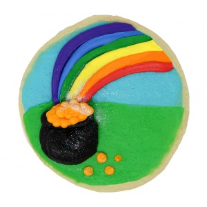 Holiday Decorated Cookie- Pot O' Gold